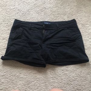 American Eagle midi stretch shorts